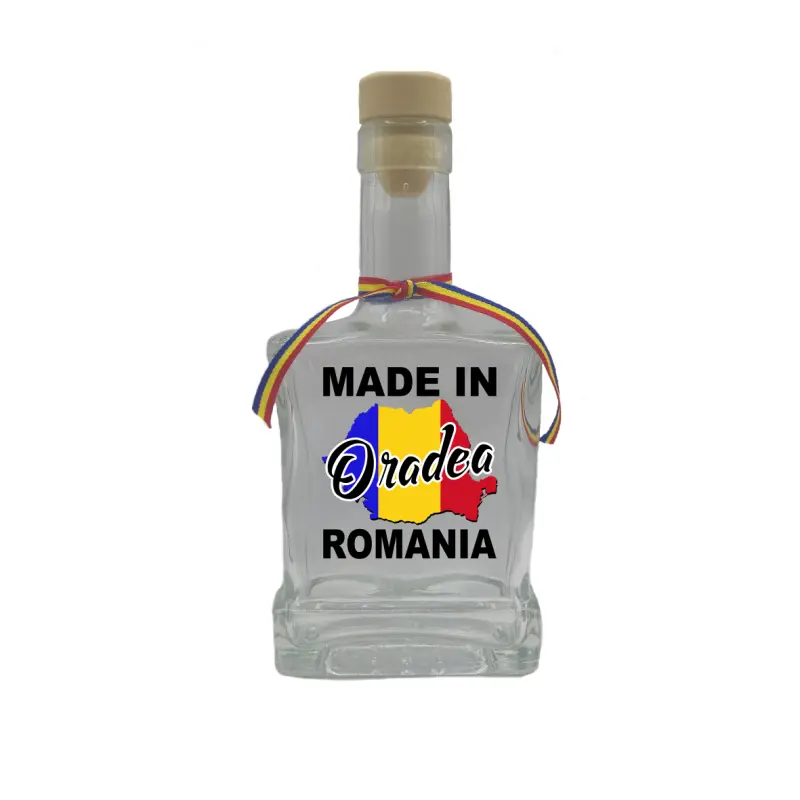 Made in oradea romania, sticla cu mesaj plata, 250 ml, model divgs179 06 04